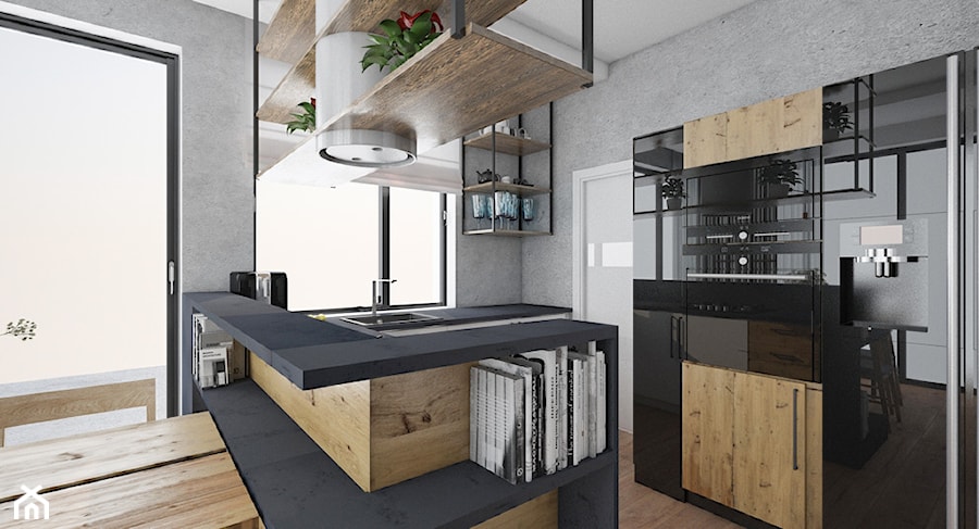 Dom Niemcy - Kuchnia, styl nowoczesny - zdjęcie od Kameleon - Kreatywne Studio Projektowania Wnętrz