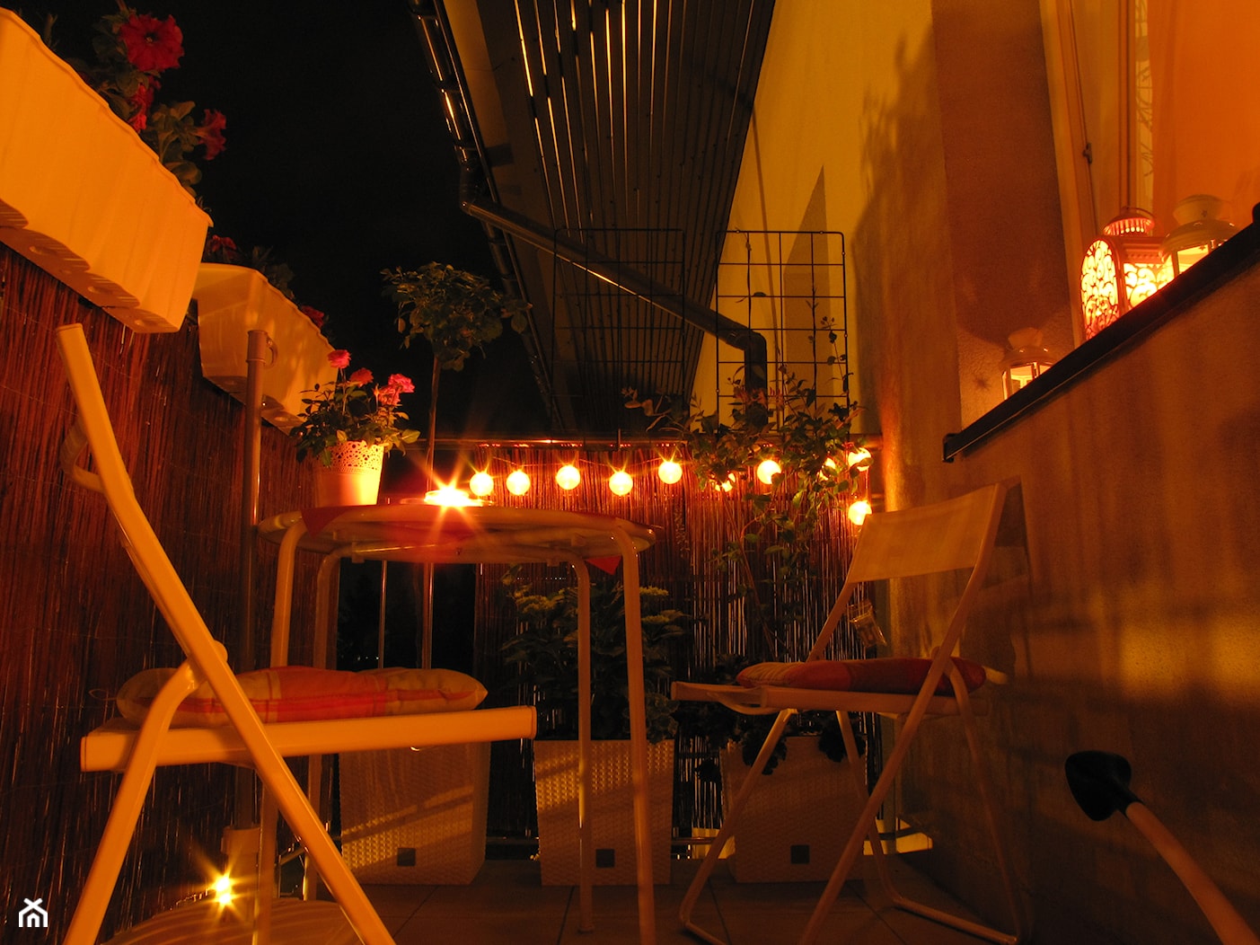 Cukierkowy pokój "pod chmurką" na romatyczne wieczory we dwoje - Taras, styl nowoczesny - zdjęcie od Teresa Olejarnik - Homebook