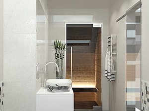 salon kąpielowy z sauną - zdjęcie od BlueCat Studio