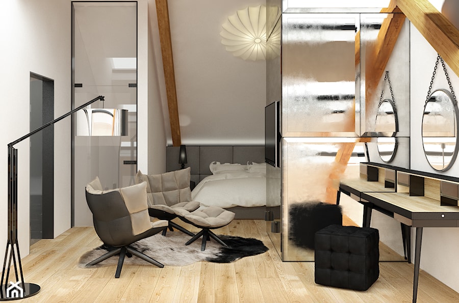 Sypialnia, styl nowoczesny - zdjęcie od BlueCat Studio