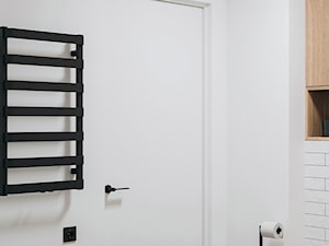 Black & white - Łazienka, styl minimalistyczny - zdjęcie od Marta Wanat Projektowanie wnętrz
