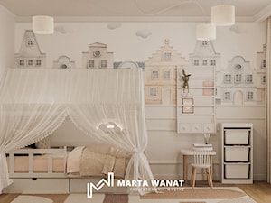 Hamptons - mieszkanie dla rodziny - Pokój dziecka, styl tradycyjny - zdjęcie od Marta Wanat Projektowanie wnętrz