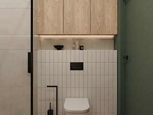 Modernistyczny minimalizm - Łazienka, styl minimalistyczny - zdjęcie od Marta Wanat Projektowanie wnętrz