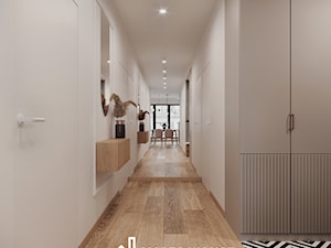 Mieszkanie z nutą natury - Hol / przedpokój, styl skandynawski - zdjęcie od Marta Wanat Projektowanie wnętrz
