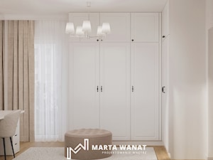Hamptons - mieszkanie dla rodziny - Garderoba, styl tradycyjny - zdjęcie od Marta Wanat Projektowanie wnętrz