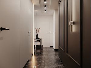 Apartament w stylu Glamour - Hol / przedpokój, styl glamour - zdjęcie od Marta Wanat Projektowanie wnętrz
