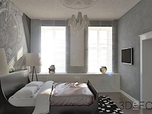 Sypialnia, styl glamour - zdjęcie od 3DeFORMA