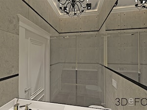 Łazienka, styl glamour - zdjęcie od 3DeFORMA