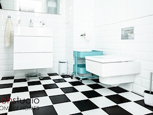Grafiki na Woli! - Średnia łazienka, styl nowoczesny - zdjęcie od HoH studio