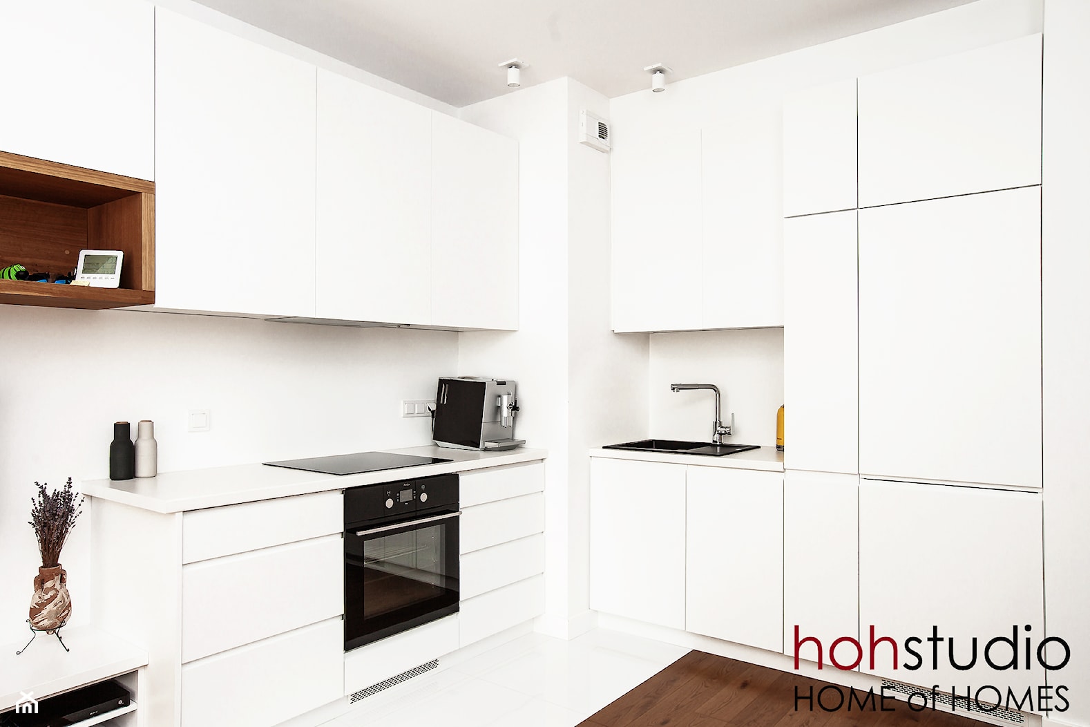 Grafiki na Woli! - Kuchnia, styl minimalistyczny - zdjęcie od HoH studio - Homebook