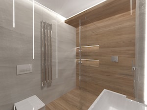 łazienka z sauną - Łazienka, styl nowoczesny - zdjęcie od evarte