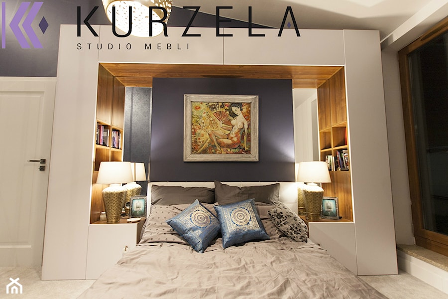 Sypialnia marzeń - zdjęcie od Studio Mebli KURZELA