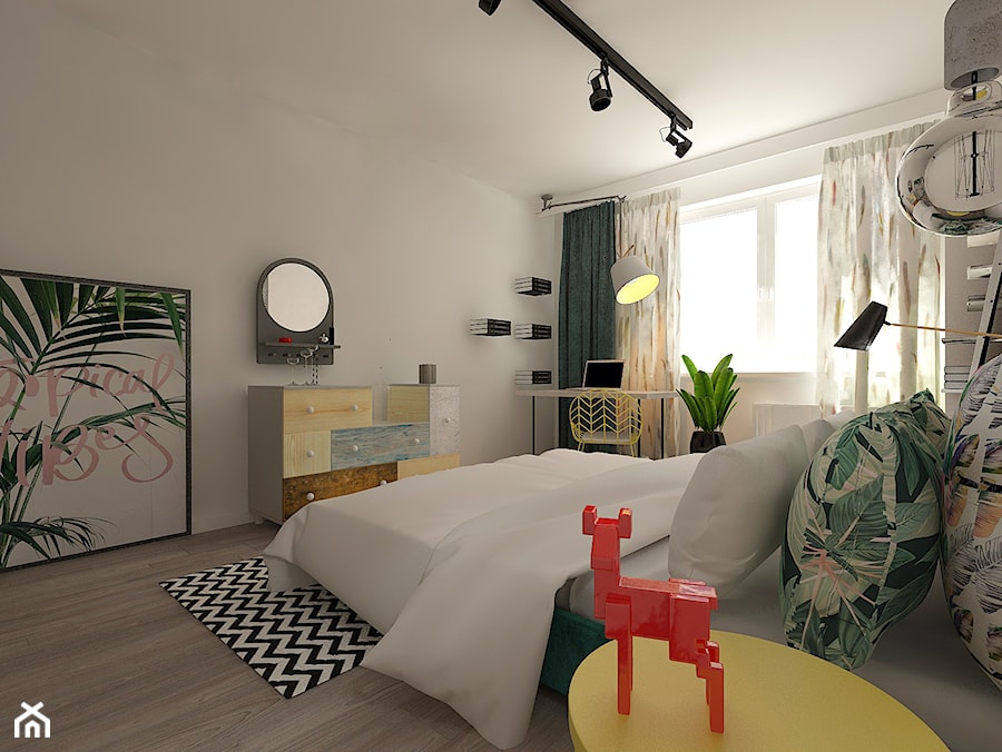 Świeża sypialnia - zdjęcie od LOVEHOME DESIGN