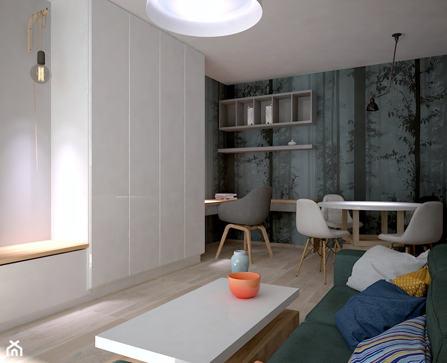 Salon z funkcją spania - zdjęcie od LOVEHOME DESIGN