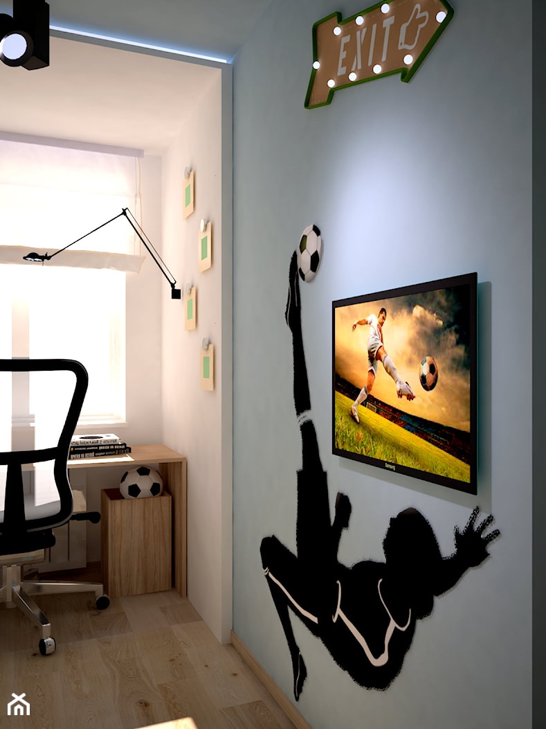Mały funkcjonalny pokój dla dziecka - zdjęcie od LOVEHOME DESIGN - Homebook