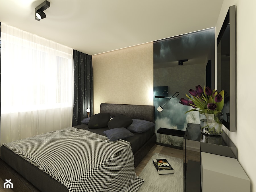 Sypialnia z ciepłym klimatem - zdjęcie od LOVEHOME DESIGN