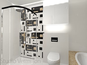 łazienka - Łazienka, styl nowoczesny - zdjęcie od Studio Vermilion Anna Cisło