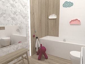 łazienka dla dziei - zdjęcie od Pracownia Projektowa ALEKSANDRA JARCO