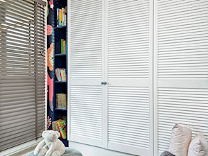 MIESZKANIE NA WILANOWIE - Mały biały pokój dziecka dla dziecka dla nastolatka dla chłopca dla dziewczynki, styl nowoczesny - zdjęcie od ZEN Interiors