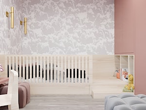 DOM / MSZCZONÓW - Mały szary pokój dziecka dla dziecka dla chłopca dla dziewczynki, styl nowoczesny - zdjęcie od ZEN Interiors