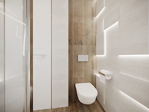 DOM / RADZYMIN - Mała bez okna łazienka, styl nowoczesny - zdjęcie od ZEN Interiors