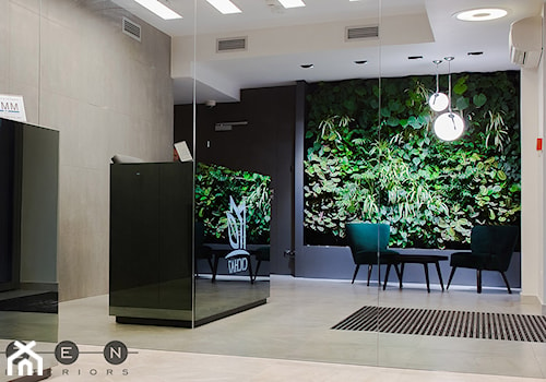 ZEN | HOL - Średnie beżowe białe czarne biuro, styl nowoczesny - zdjęcie od ZEN Interiors
