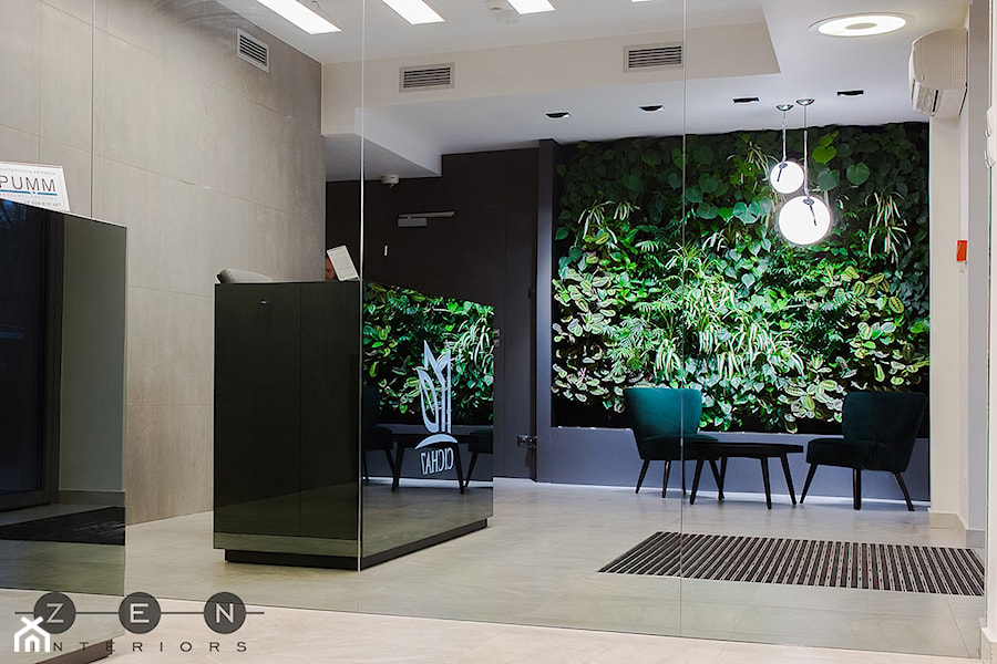 ZEN | HOL - Średnie beżowe białe czarne biuro, styl nowoczesny - zdjęcie od ZEN Interiors
