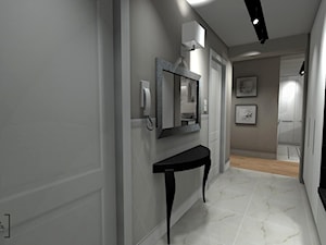 Mieszkanie w stylu klasycznym z elementami nowoczesnego designu - Hol / przedpokój, styl tradycyjny - zdjęcie od Brygida Projektuje