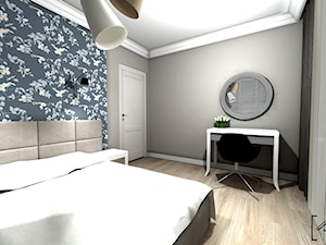 Mieszkanie w stylu klasycznym z elementami nowoczesnego designu - Sypialnia, styl tradycyjny - zdjęcie od Brygida Projektuje