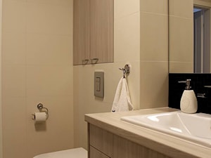 # 0005 - Mała łazienka, styl nowoczesny - zdjęcie od WARSZTAT WNĘTRZ