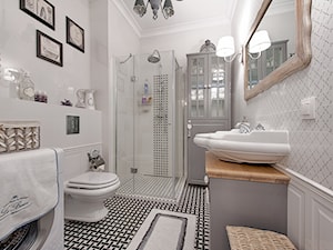 Francuski zakątek ;) - Średnia bez okna z pralką / suszarką łazienka, styl prowansalski - zdjęcie od DreamHouse