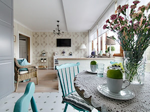 Ludwik w Skandynawii ;) - Średnia jadalnia w kuchni, styl prowansalski - zdjęcie od DreamHouse