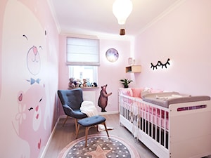 W oczekiwnaiu na ... - Mały różowy pokój dziecka dla niemowlaka dla dziewczynki - zdjęcie od DreamHouse