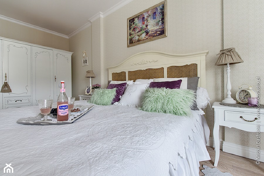 Ludwik w Skandynawii ;) - Średnia szara sypialnia, styl prowansalski - zdjęcie od DreamHouse