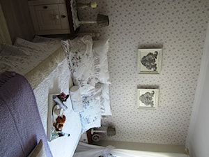 Magiczne 40m2 - Mała szara sypialnia - zdjęcie od DreamHouse