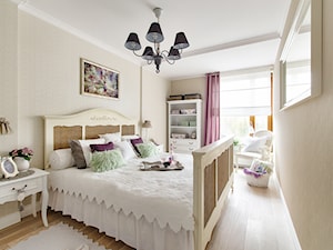 Ludwik w Skandynawii ;) - Średnia beżowa sypialnia, styl prowansalski - zdjęcie od DreamHouse