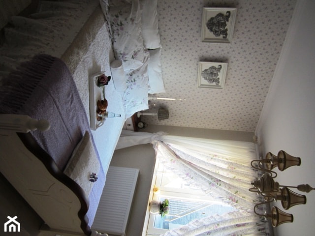Magiczne 40m2 - Mała szara sypialnia, styl prowansalski - zdjęcie od DreamHouse - Homebook