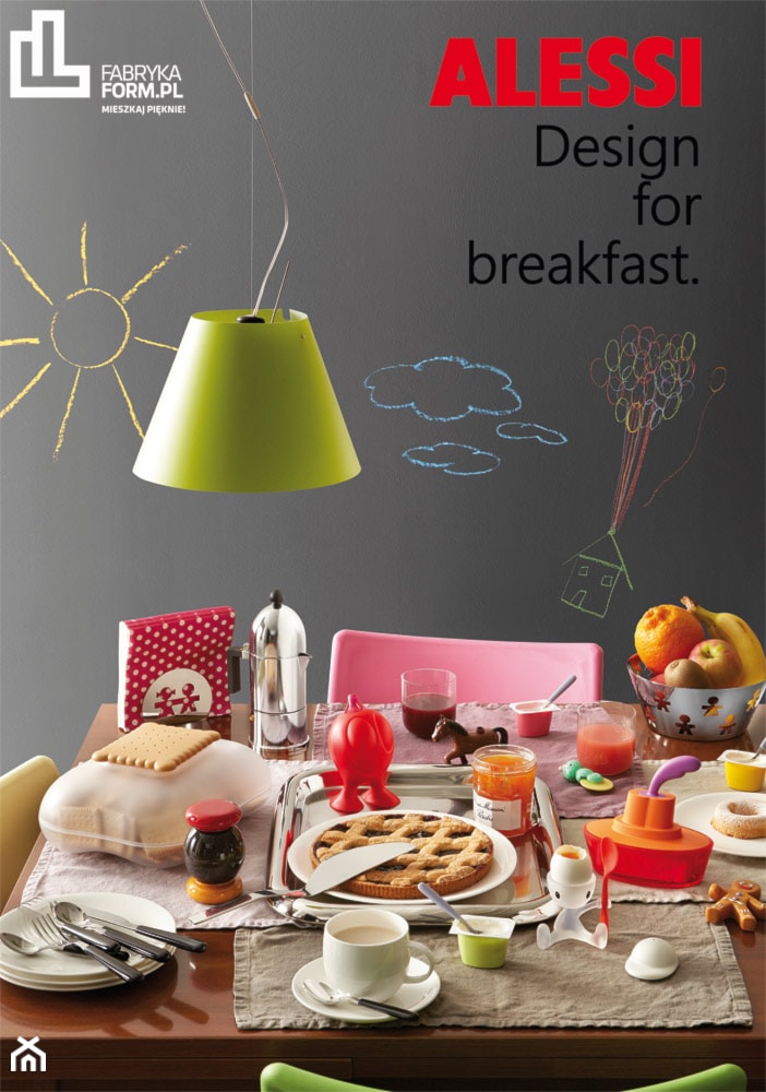 Dobry humor i nowoczesny design na śniadanie. - zdjęcie od Fabryka Form - Homebook