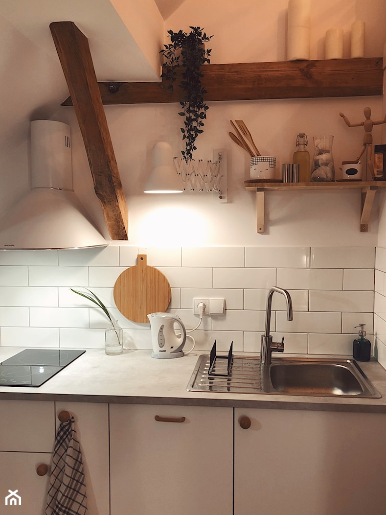 Biała kuchnia IKEA - zdjęcie od BE. design studio - Homebook