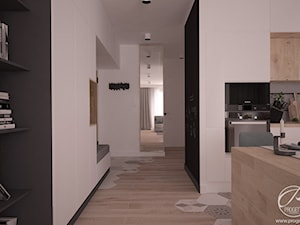 Mieszkanie dla dwojga - Hol / przedpokój, styl nowoczesny - zdjęcie od Progetti Architektura