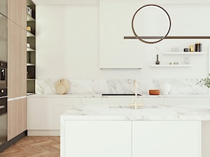 Apartament w zabytkowej kamienicy - Kuchnia, styl nowoczesny - zdjęcie od Progetti Architektura