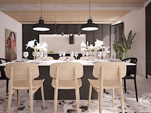 Apartament dwupoziomowy - Kuchnia, styl nowoczesny - zdjęcie od Progetti Architektura