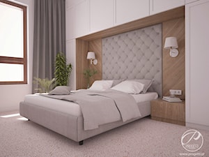 Apartament dla rodziny - Średnia biała sypialnia, styl tradycyjny - zdjęcie od Progetti Architektura