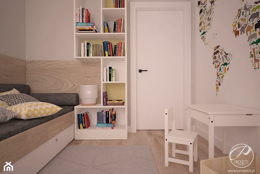 Funkcjonalne mieszkanie dla rodziny - Pokój dziecka, styl nowoczesny - zdjęcie od Progetti Architektura