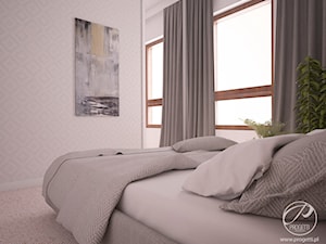 Apartament dla rodziny - Mała szara sypialnia, styl tradycyjny - zdjęcie od Progetti Architektura