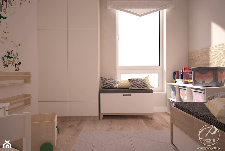Funkcjonalne mieszkanie dla rodziny - Pokój dziecka, styl nowoczesny - zdjęcie od Progetti Architektura