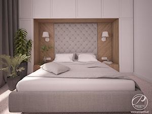 Apartament dla rodziny - Średnia szara sypialnia, styl tradycyjny - zdjęcie od Progetti Architektura