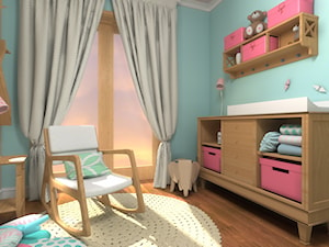 Przestronny i przytulny pokój dla dziewczynki - zdjęcie od Studio D.N.A.