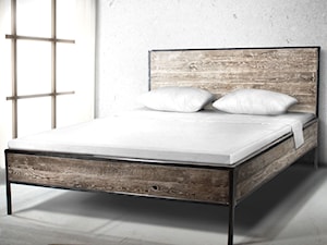 Loftowe łóżko industrialne - zdjęcie od Guido