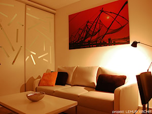 Apartament PAPAJA - Salon, styl nowoczesny - zdjęcie od Pracownia architektoniczna meridian